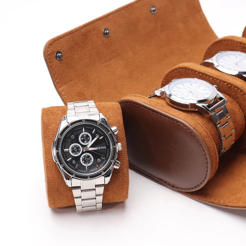 3 Slots Travel Watch Case